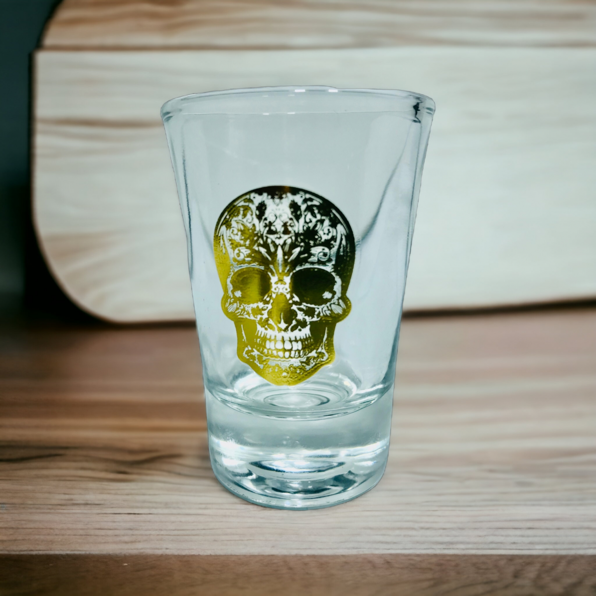 Stikliukas SKULL | 4.3x6.4CM | 40ML (64445)