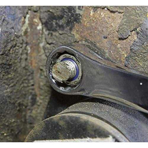 Dvigubo žiedo raktų rinkinys su terkšle | ilgas tipas | 8 - 19 mm | 7 vnt. (DR07)