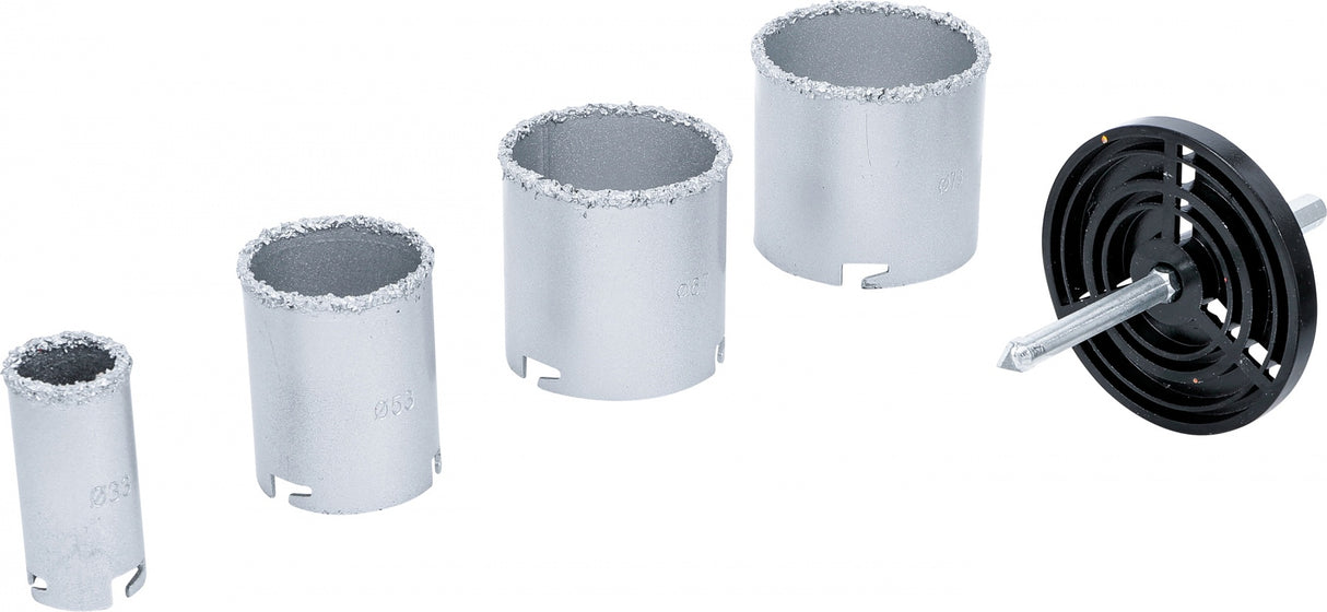 Plytelių gręžimo rinkinys | 33 - 73 mm | 6 vnt. (3910)