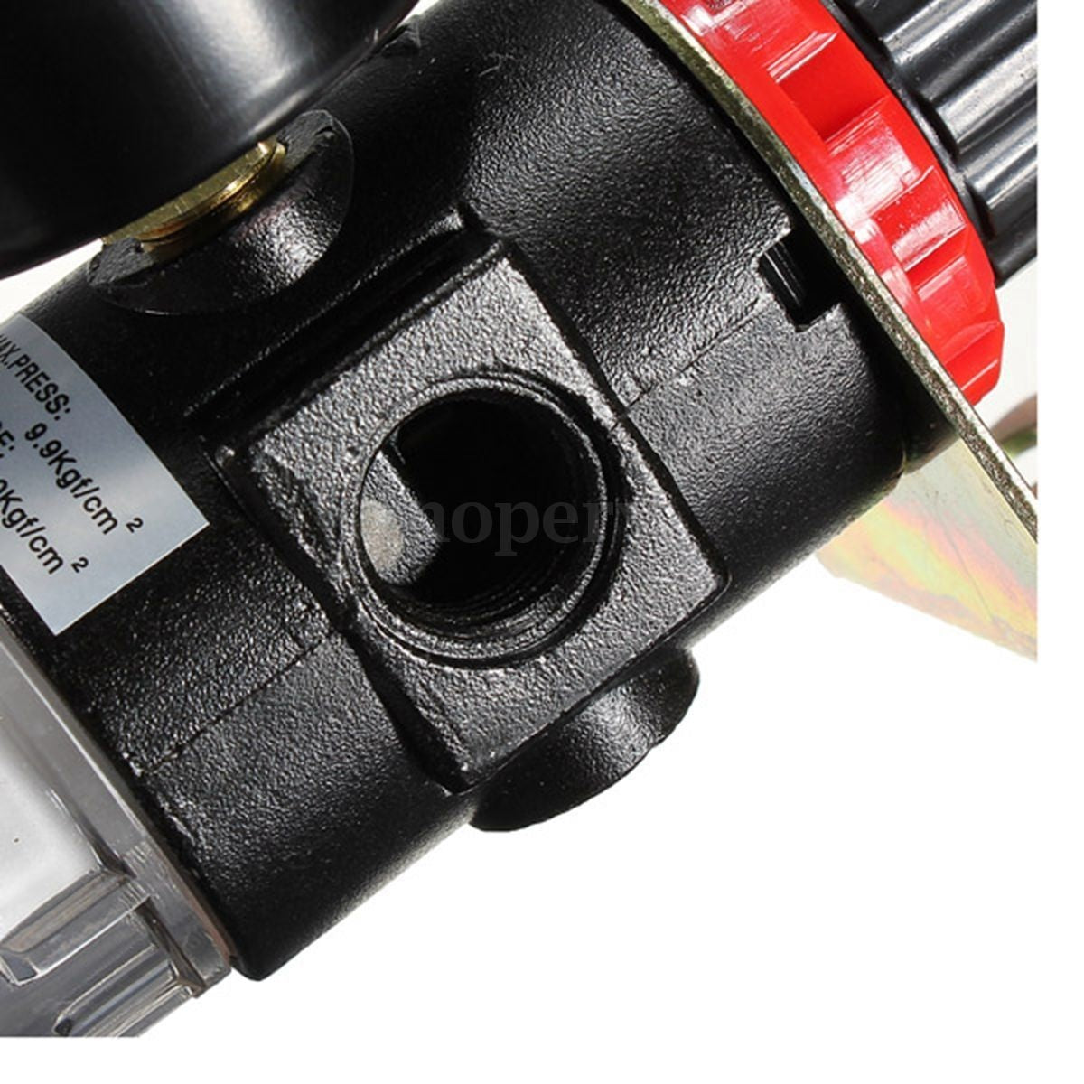 Drėgmės filtras su reguliatorium ir manometru | 1/4" (LG-07)