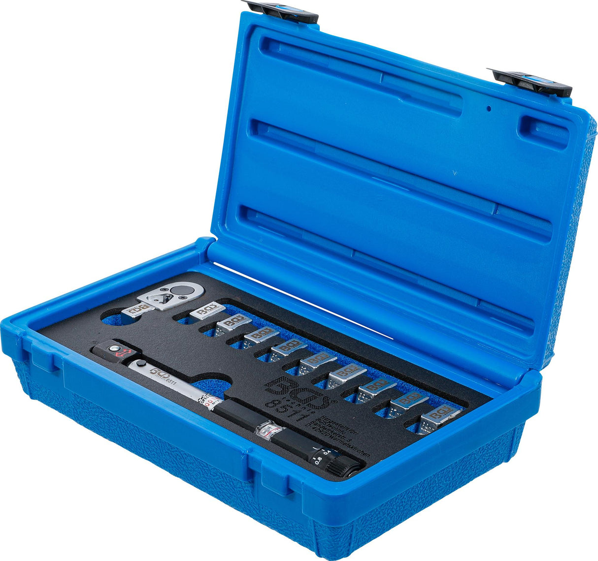 Dinamometrinis raktas stipinams | keičiamos galvos | 3 - 15 Nm (8511)