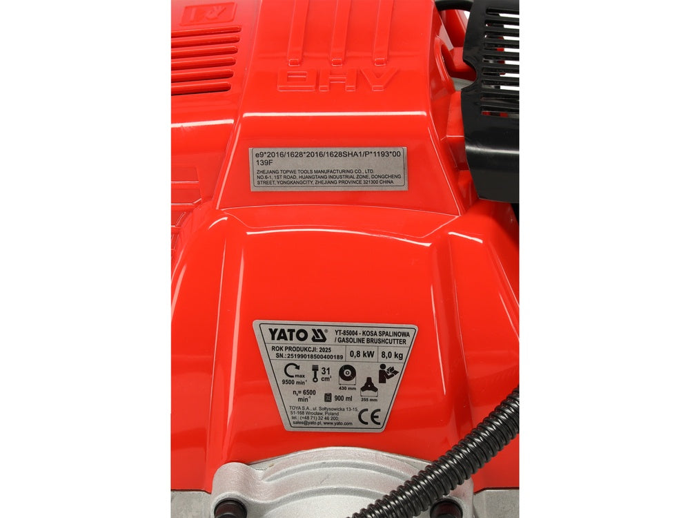 Benzininė žoliapjovė | 6500 min⁻¹ (YT-85004)