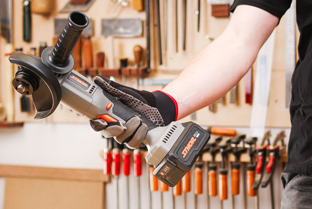 Аккумуляторная угловая шлифмашина | 20V 125 mm