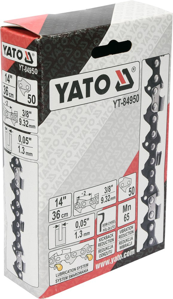 Grandinė pjūklui 14" 3/8" 0,05" 50 dantys (YT-84950)