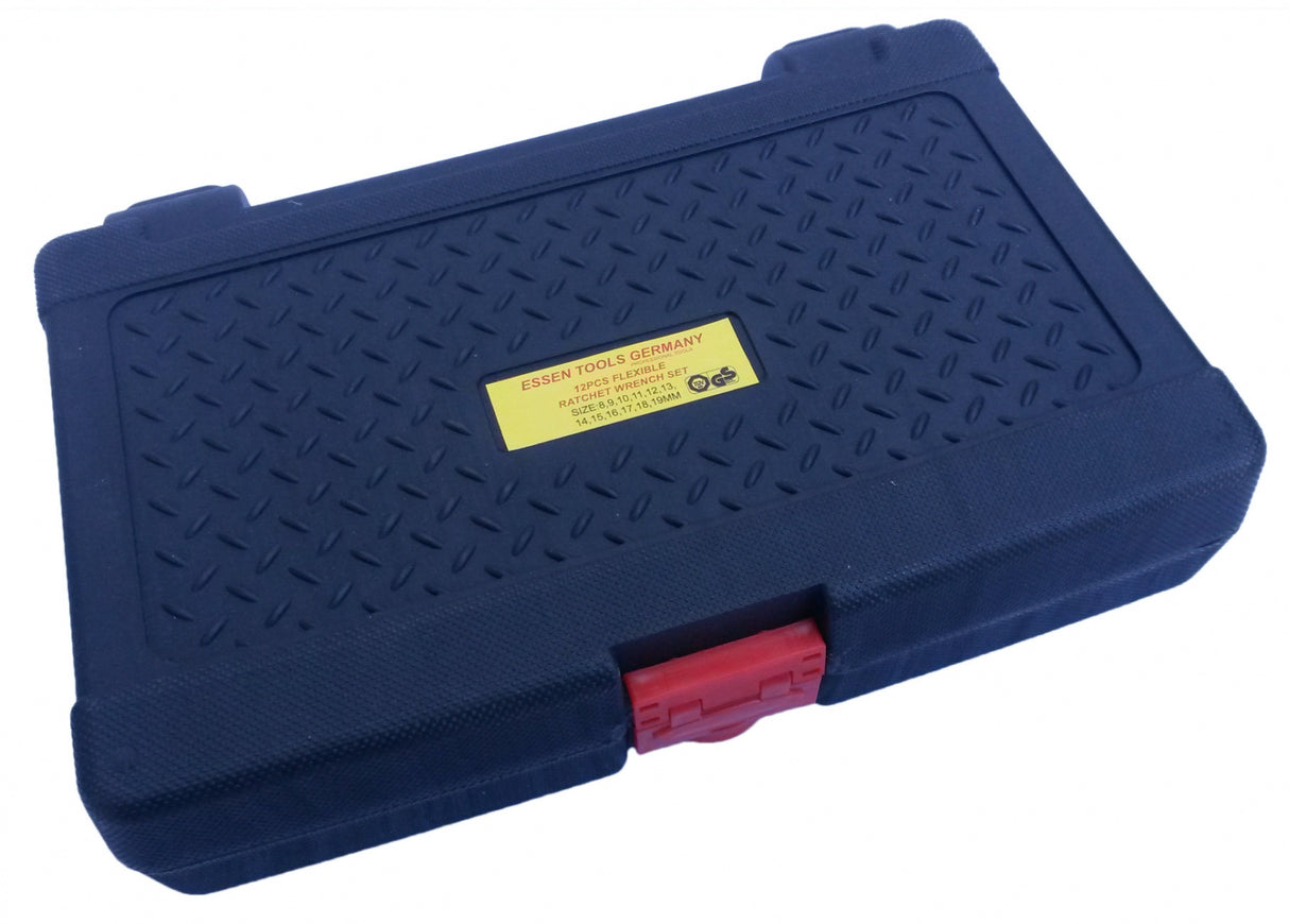 Terkšlinių raktų rinkinys | šarnyras | 8-19 mm | 12 vnt. (SK5012)