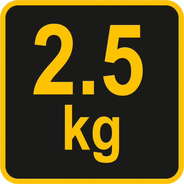 Dūmtraukio šepečio rutulys | plienas | 2,5 kg | vidinis sriegis M12 (73027)