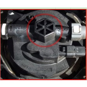 Galvutė 1/2", 27 mm dyzelinio kuro filtro nuėmimui Citroen, Fiat, Ford, Lancia, Land Rover (PN1106)