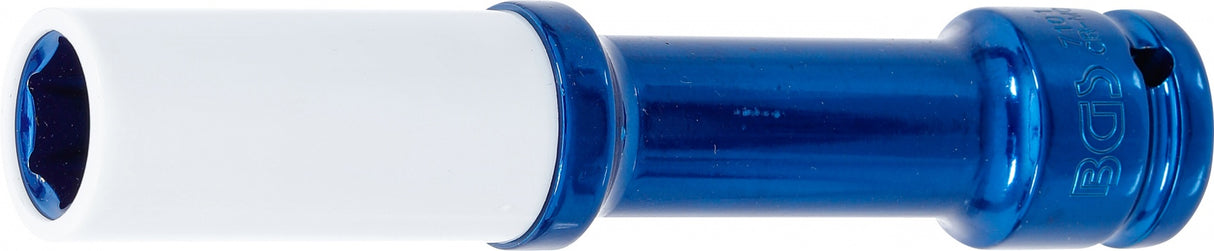 Galvutė ilga smūginė plonasienė | 12,5 mm (1/2") | 17 mm (7101)