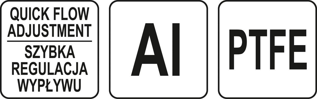 Pistoletas montažinėms putoms (YT-67433)