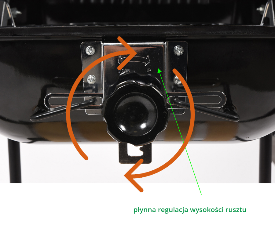 Lauko kepsninė / grilis | su dangčiu ir grotelėmis | medinės lentynos (99581)