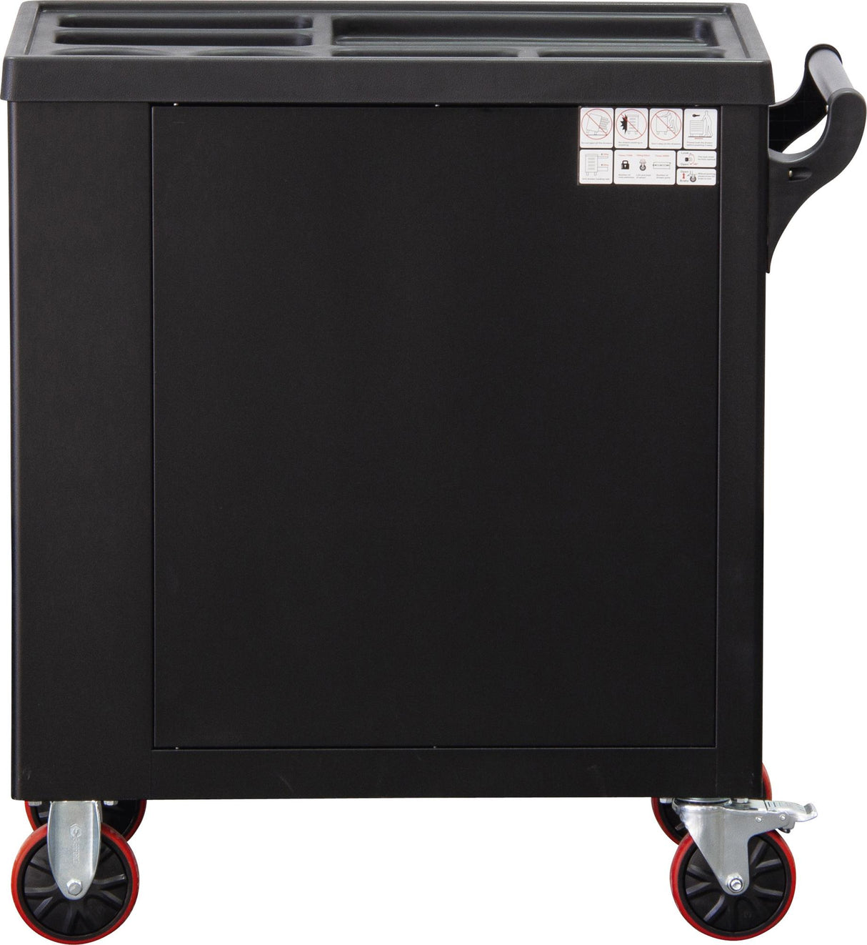 Įrankių spintelė ant ratukų | 6 stalčiai | 1 šoninės durys | tuščia (6055-1)