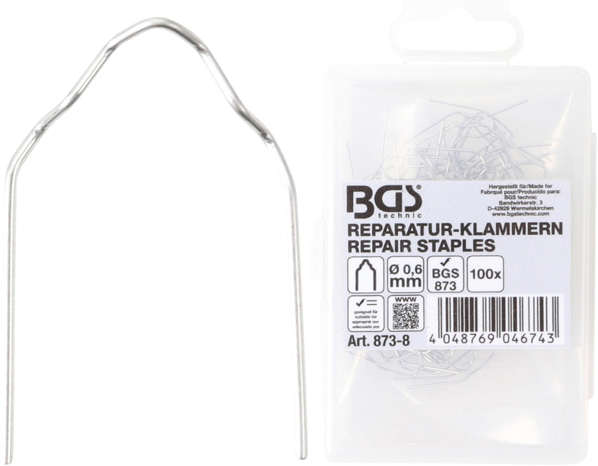 Remonto kabės | V tipas | Ø 0,6 mm | 100 vnt. (873-8)