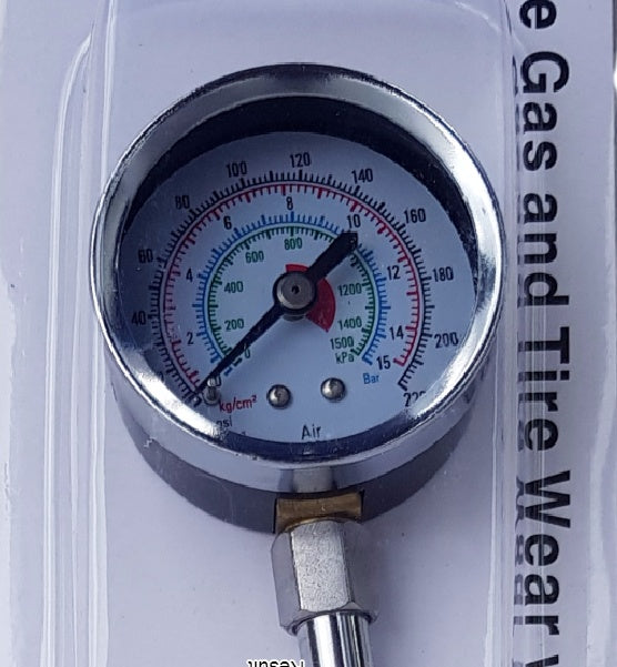 Manometras dvigubiems ratams | 15 Bar (TG15)