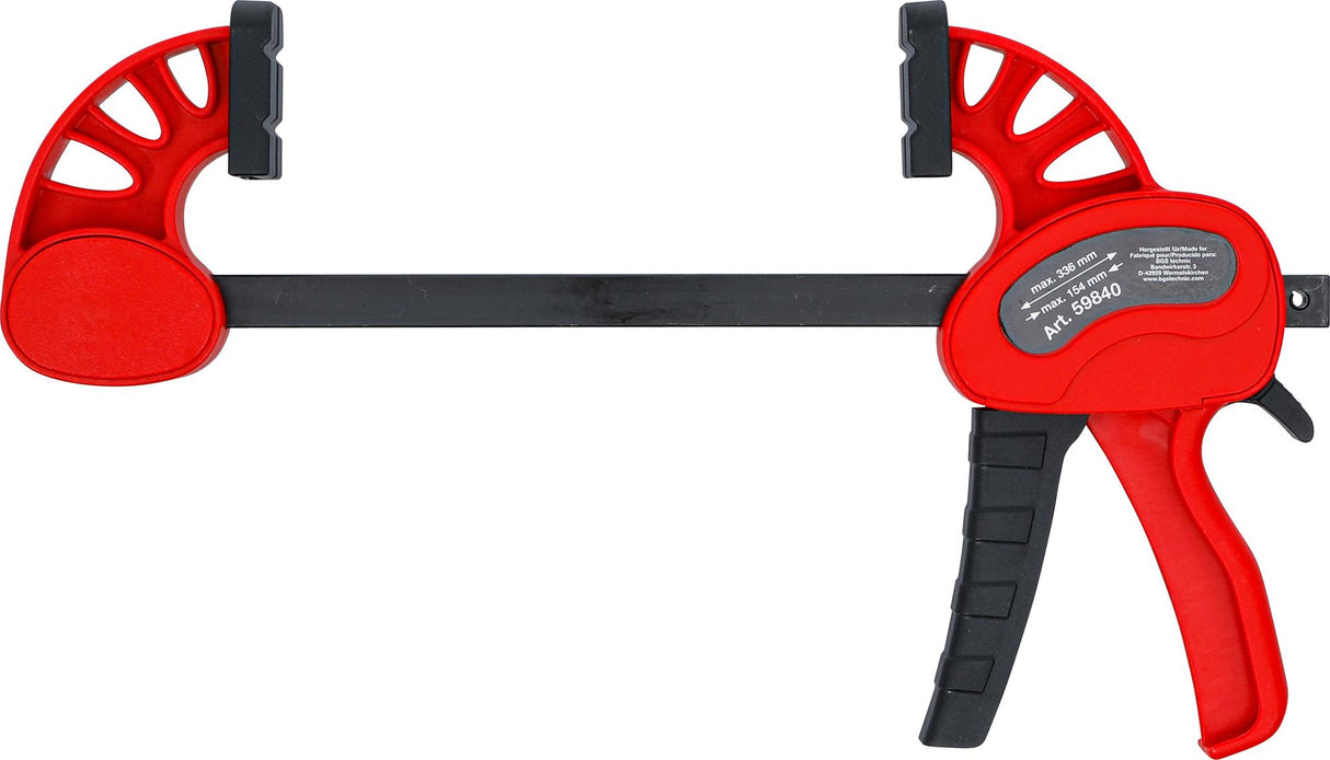 Vienos rankos spaustukas | F tipas | 150 mm (59840)