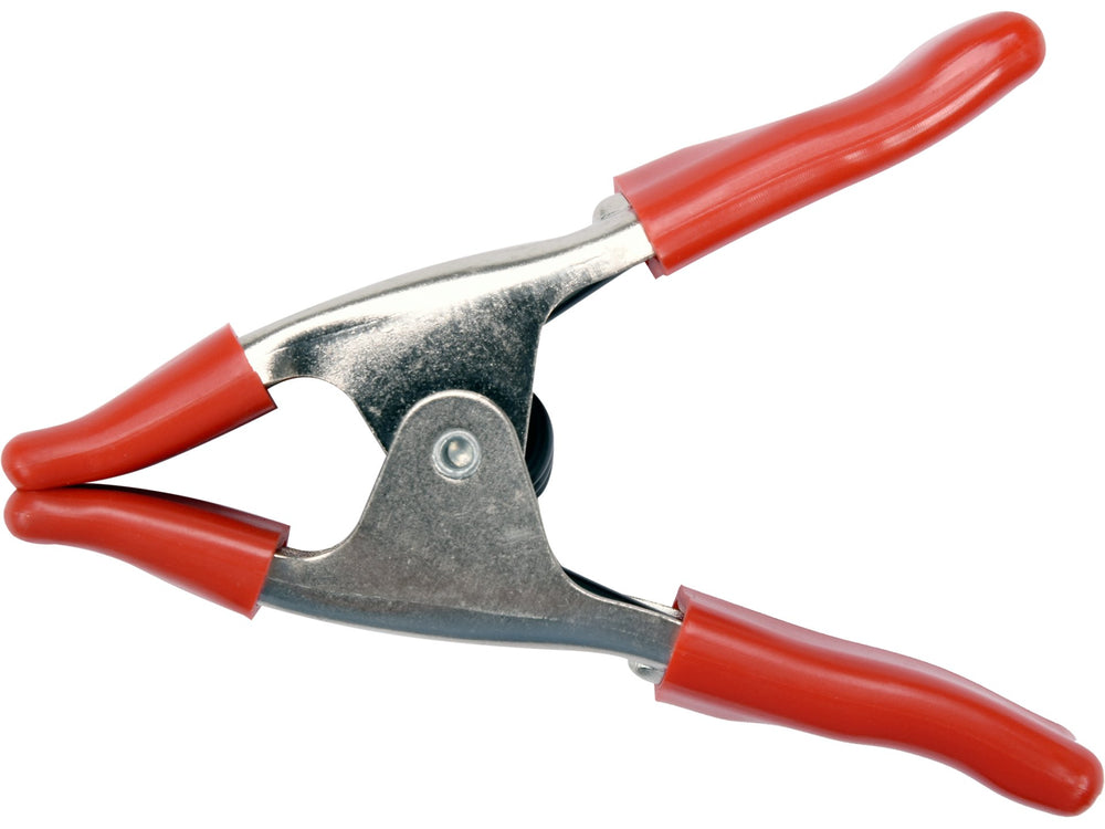 Užspaustukas metalinis spyruoklinis | 110 mm (YT-64276)