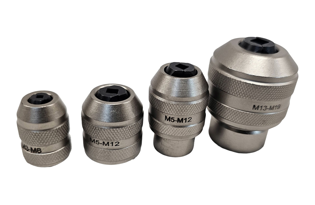 Sriegiklio griebtuvas laikiklis | reguliuojamas | 1/4"Dr M3-M8 (SK6582)