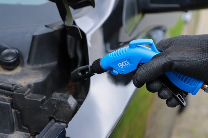 Oro pūtimo pistoletų rinkinys | su 5 priedais (7177)