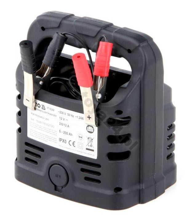 Mikroprocesorinis impulsinis akumuliatorių pakrovėjas | 12V 12A 6-200ah (YT-8302)