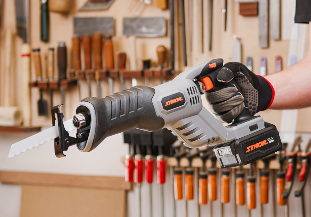 Аккумуляторная сабельная пила | 20V, 2,0AH