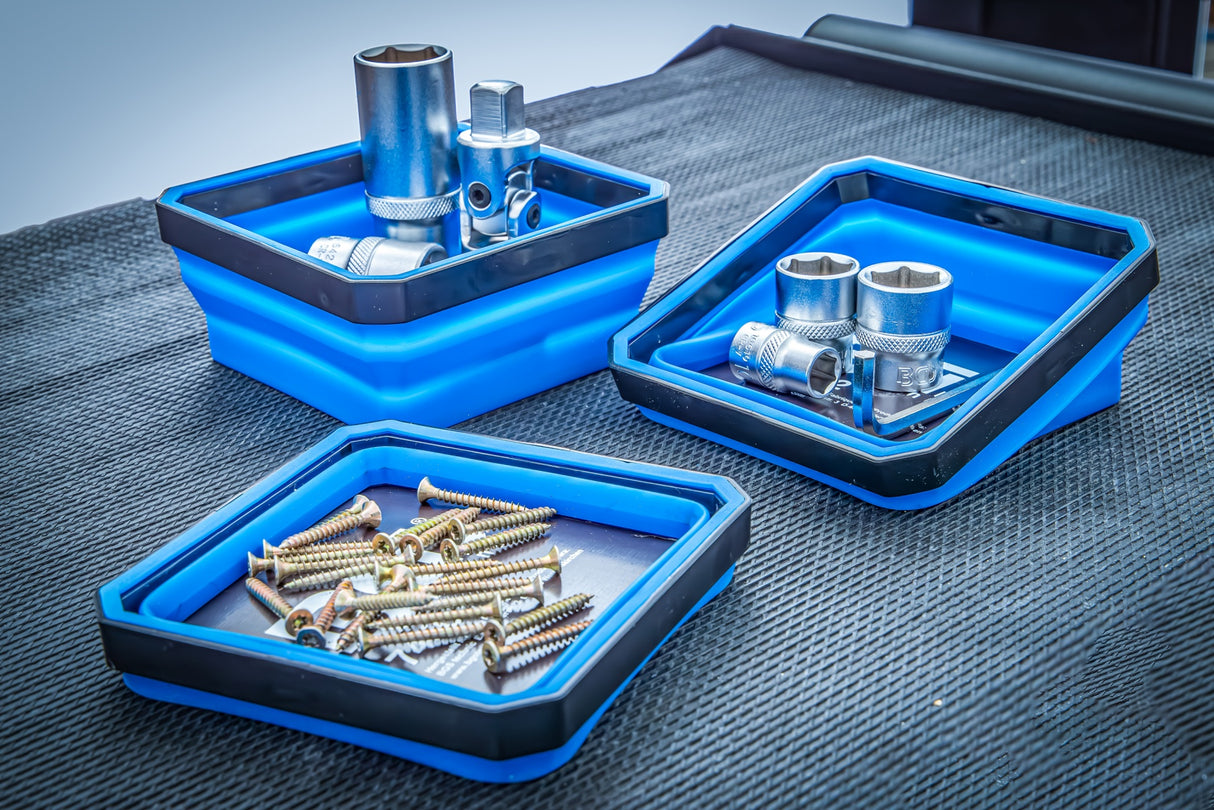 Magnetinių indų rinkinys | Silikonas | lanksčios | 4 vnt. (74502B)