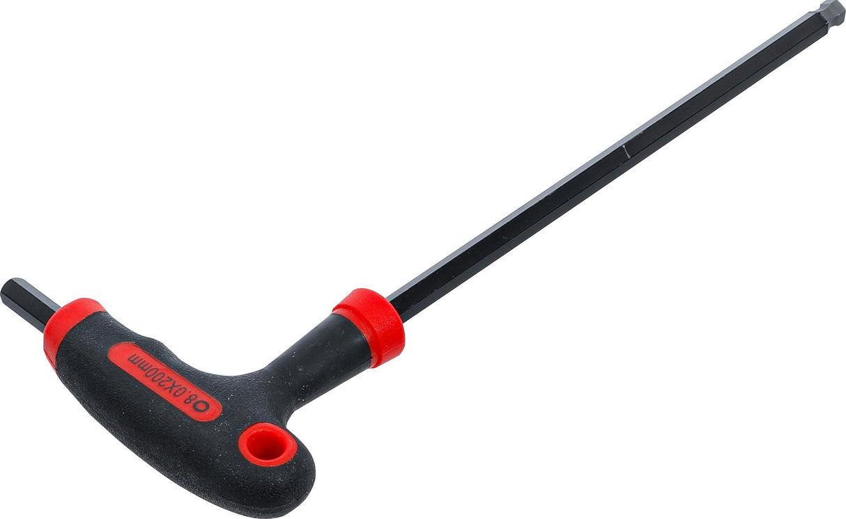 T-rankenėlė atsuktuvas | Hex šešiakampis / hex šešiakampis su šarnyru | 8 mm (7882-8)