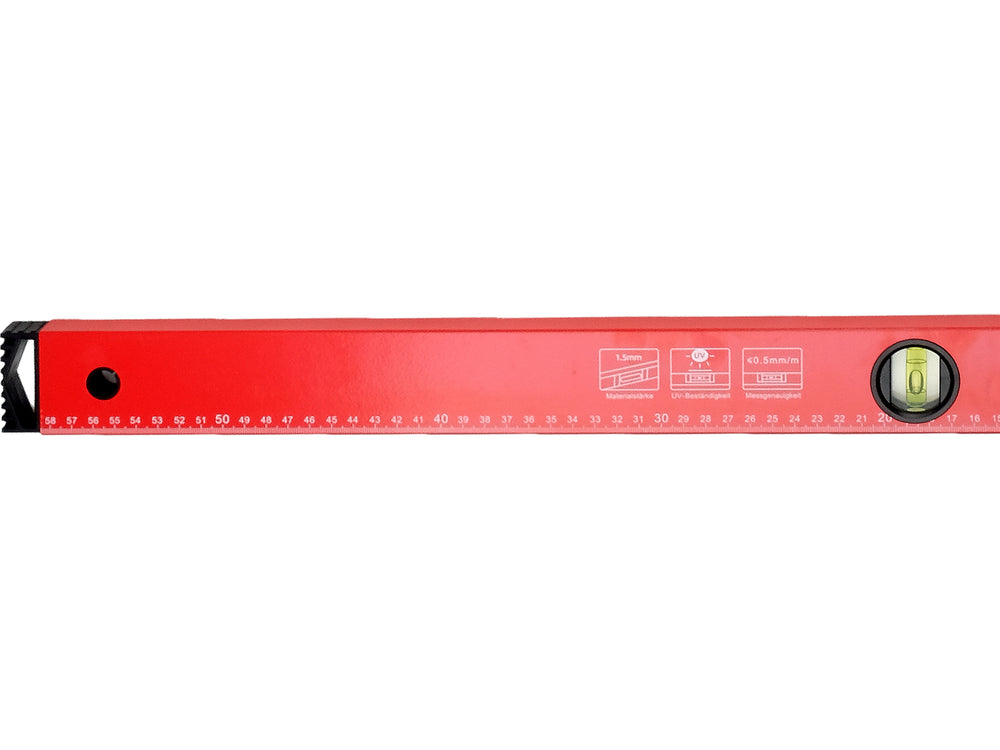 Stačiakampis gulsčiukas/kampainis aliumininis 1200 x 600 mm (YT-70749)