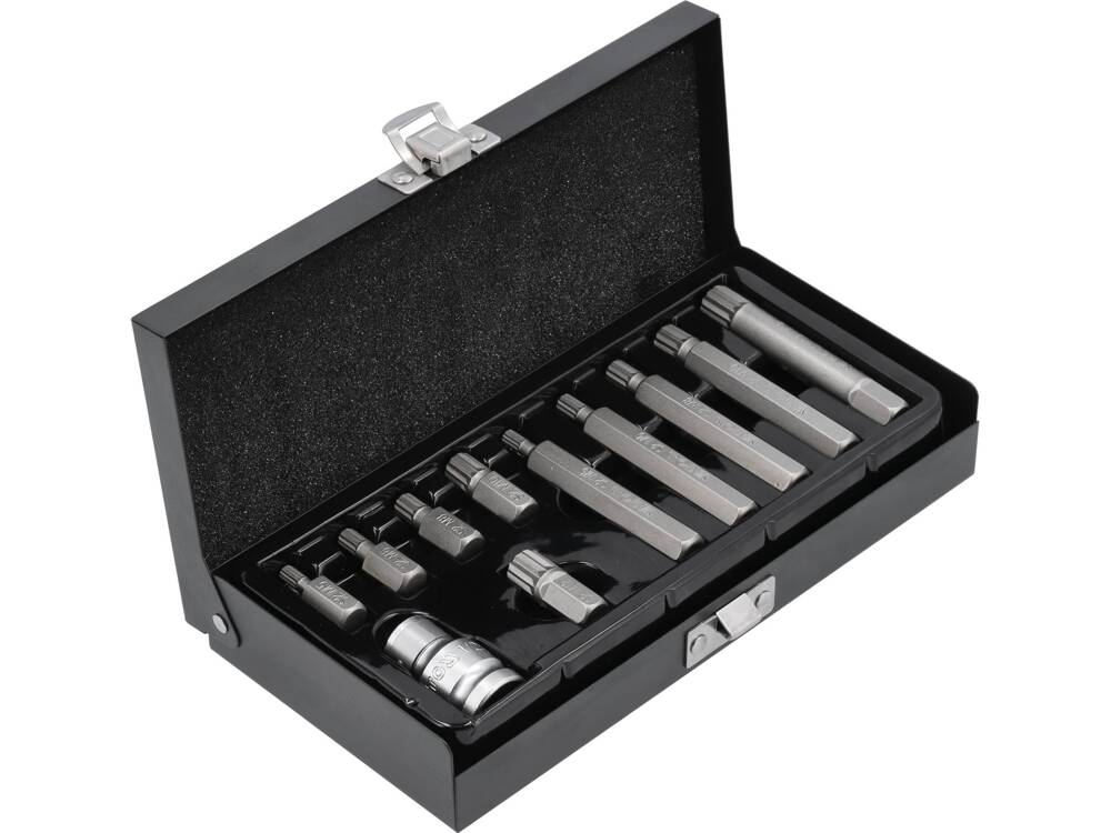 Antgalių rinkinys | trumpas / ilgas | spline (XZN) | 11 vnt. (YT-0415)