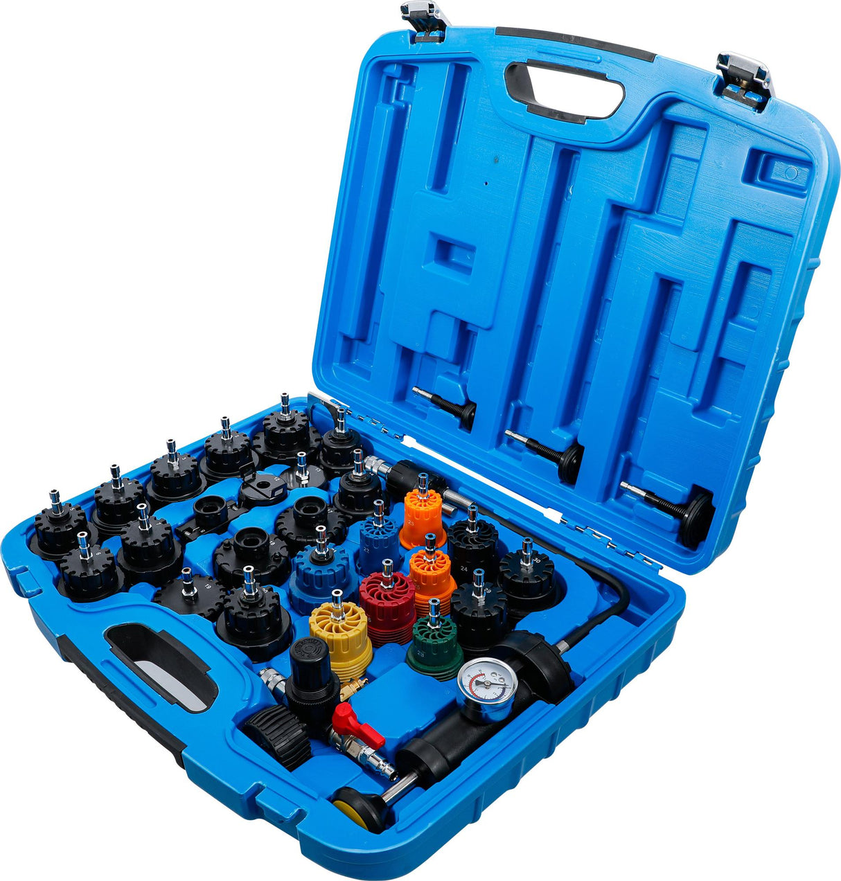 Radiatoriaus slėgio ir aušinimo sistemos testeris | 32 vnt. (6867)