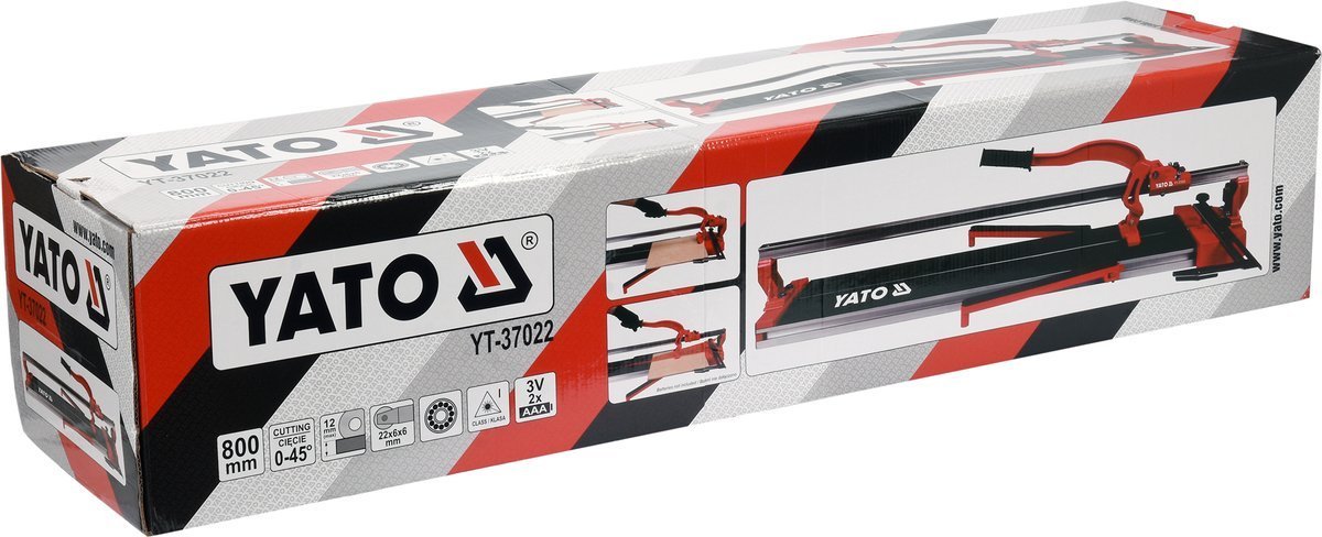 Plytelių pjaustymo staklės | su lazeriu | 800 mm (YT-37022)