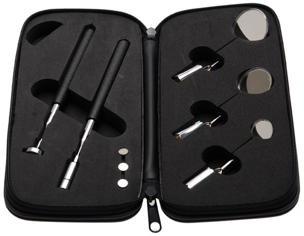 LED magnetinių kėliklių ir apžiūros veidrodėlių rinkinys (3095)