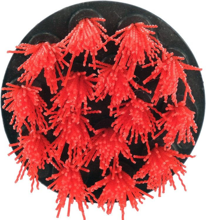 Šepečių rinkinys su Hex 6.3 mm (1/4") galu | Nailonas | 5 vnt. (YT-47777)