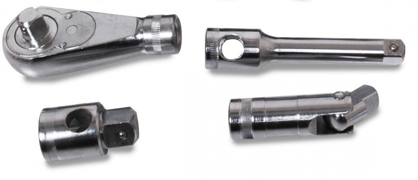 Galvučių komplektas 12 kampų | 25 mm (1") | 20 mm (3/4") | 26 vnt. (10115V)