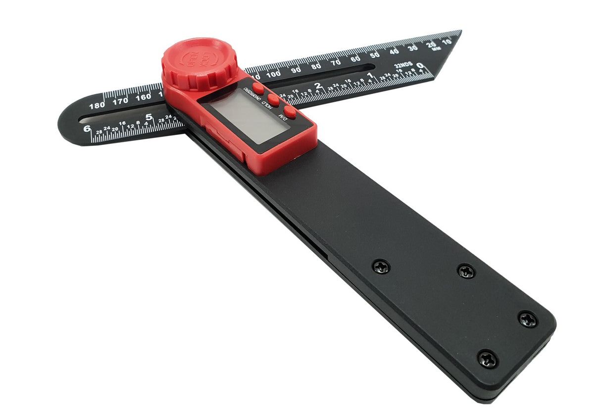 Daugiafunkcinis skaitmeninis ekranas T formos lanksti kampinė liniuotė (TAR6)