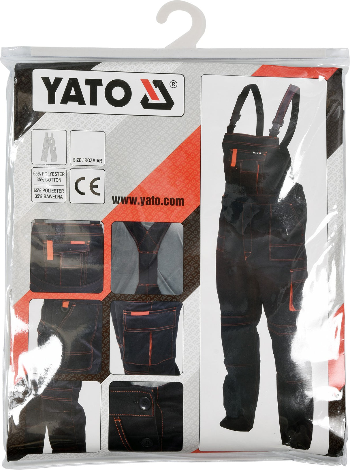 Darbinės kombinezoninės kelnės | XL dydis (YT-80411)