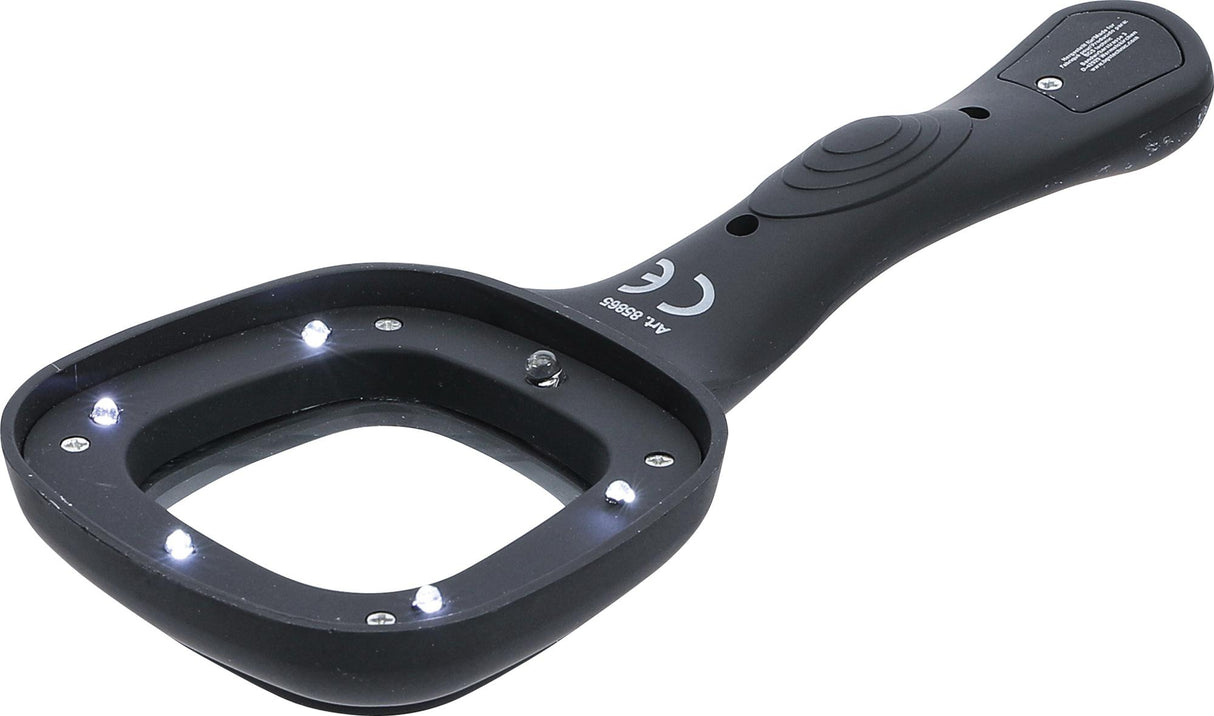 Didinamasis stiklas / lupa | LED (85865)
