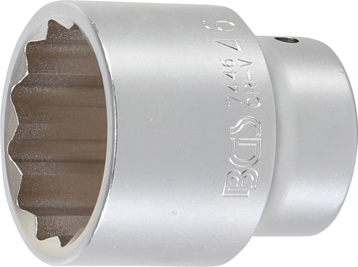 Galvutė 12-kampė | 20 mm (3/4") | 46 mm (7446)