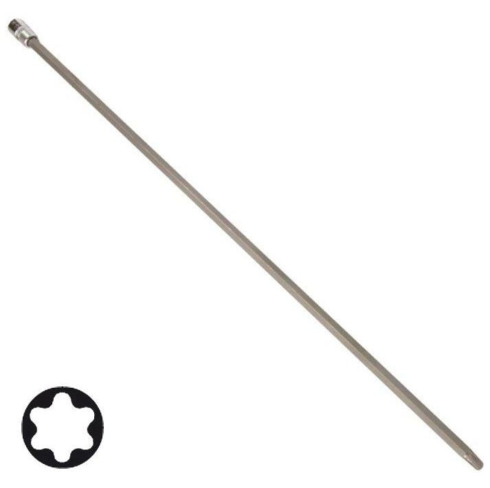 Antgalis įpresuotas į galvutę | ilgis 400 mm | 6,3 mm (1/4") T-Star (Torx ) T30 (4202)