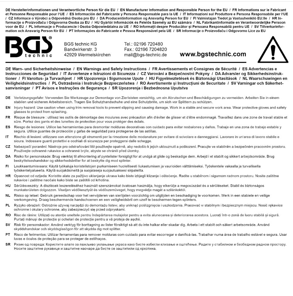 Kabliukų rinkinys | ilgas tipas | 245 mm | 6 vnt. (70046)