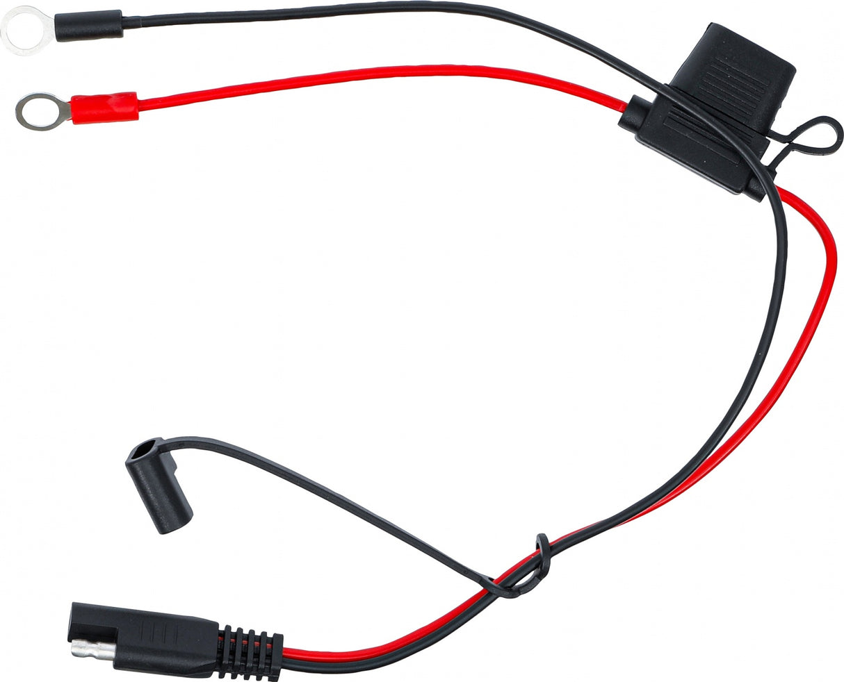 Akumuliatoriaus gnybtai su plokščiu kištukiniu saugikliu | BGS 63506 (63506-1)