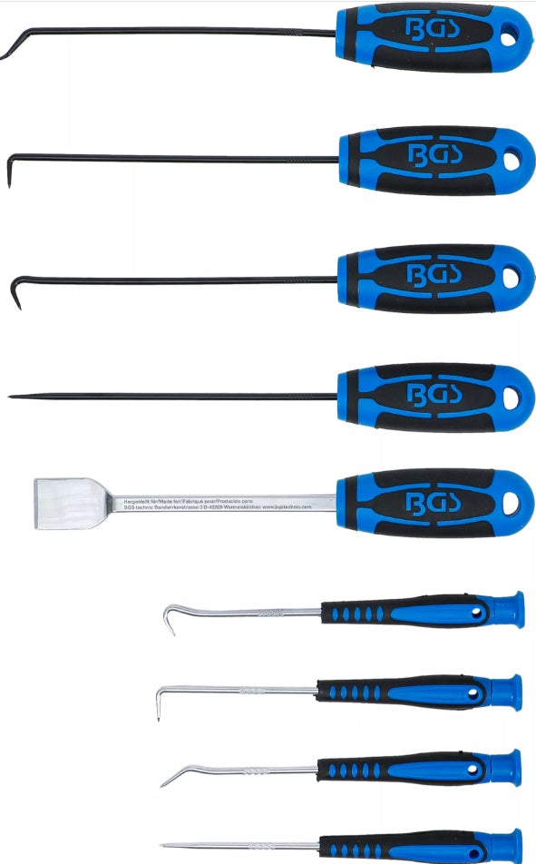 Adatų / ylų ir kablių rinkinys | 9 vnt. (8487)