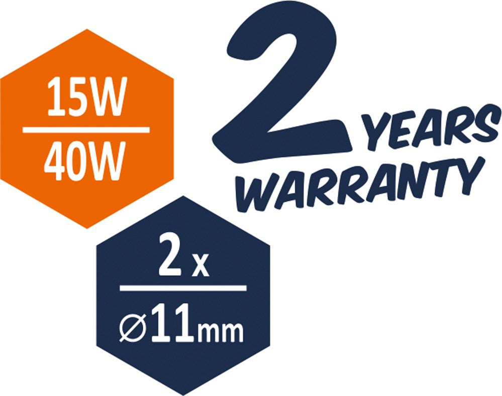 Karštų klijų pistoletas | 11 mm / 40W (73056)