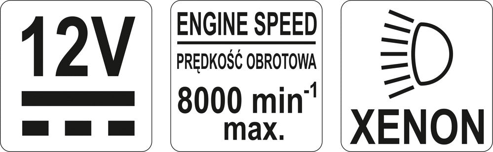 Stroboskopas benzininiams varikliams | 12V (YT-7310)