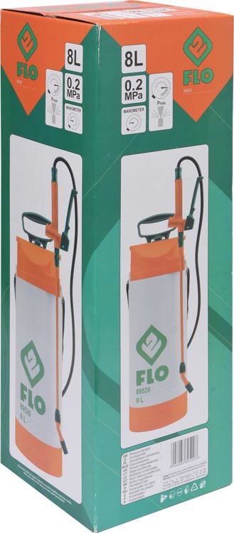 Purkštuvas su manometru | 8 l (89520)