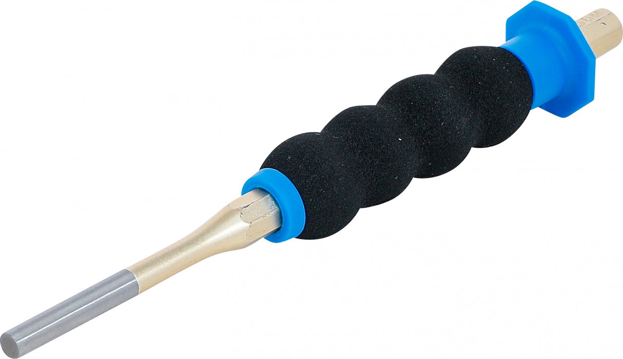 Išmušėjas bukas | neslidi ergonomiška rankena | 180 mm | 6 mm (74591-6)