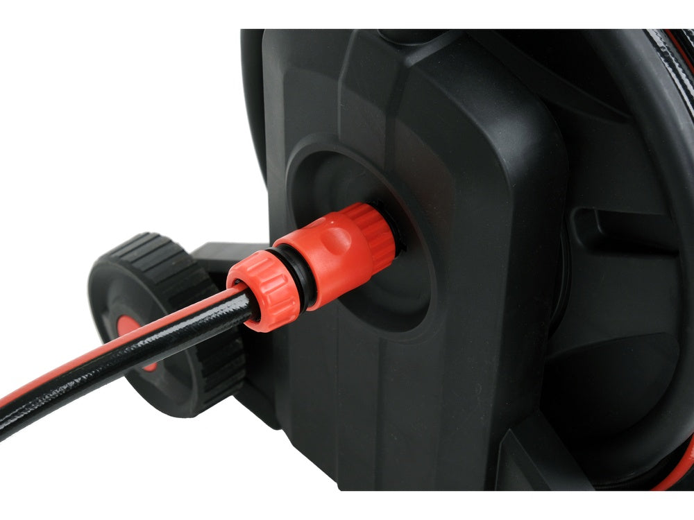 Sodo žarna ritėje su vežimėliu | 25m (YT-90120)