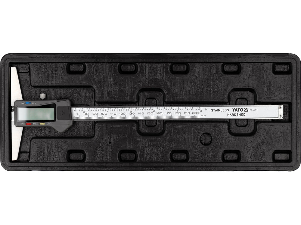 Gylio matuoklis | skaitmeninis | 200 mm (YT-72251)