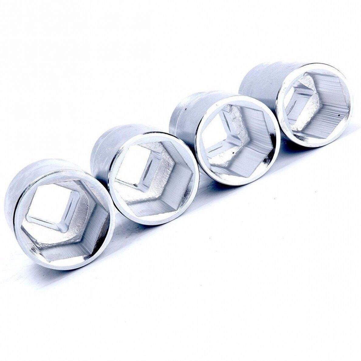 Galvučių komplektas 6 kampų | metalinė dėžė | 20 mm (3/4") | 21 vnt. (SK780576)