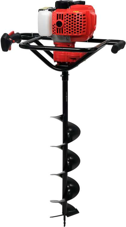 Benzininis gręžimo įrenginys | 1,4 KW + 3 grąžtai ir ilgintuvas (YT-84660)