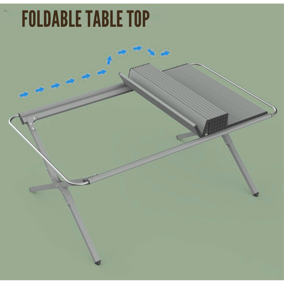 Sulankstomas stovyklavimo stalas / prekystalis (LZ012)