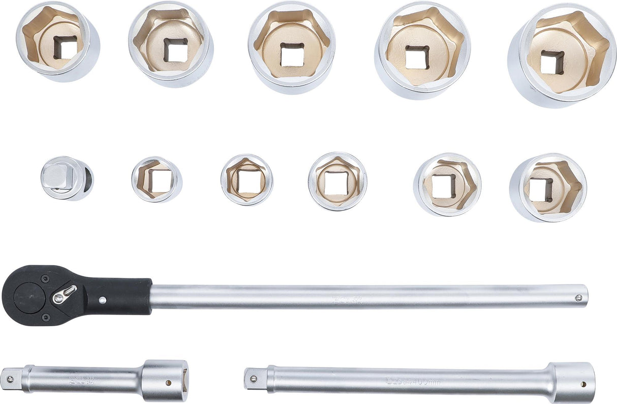 Galvučių ir rakto komplektas | 25 mm (1") | 15 vnt. (1210)